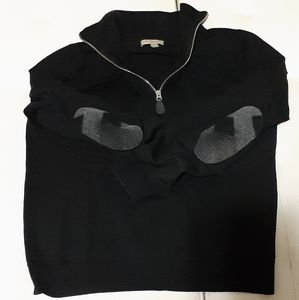 Burberry 100% Merino Wool Quarter zip